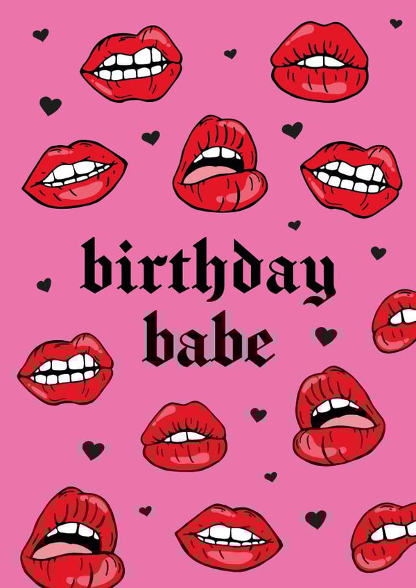Birthday Babe Card created by Talk & Tell