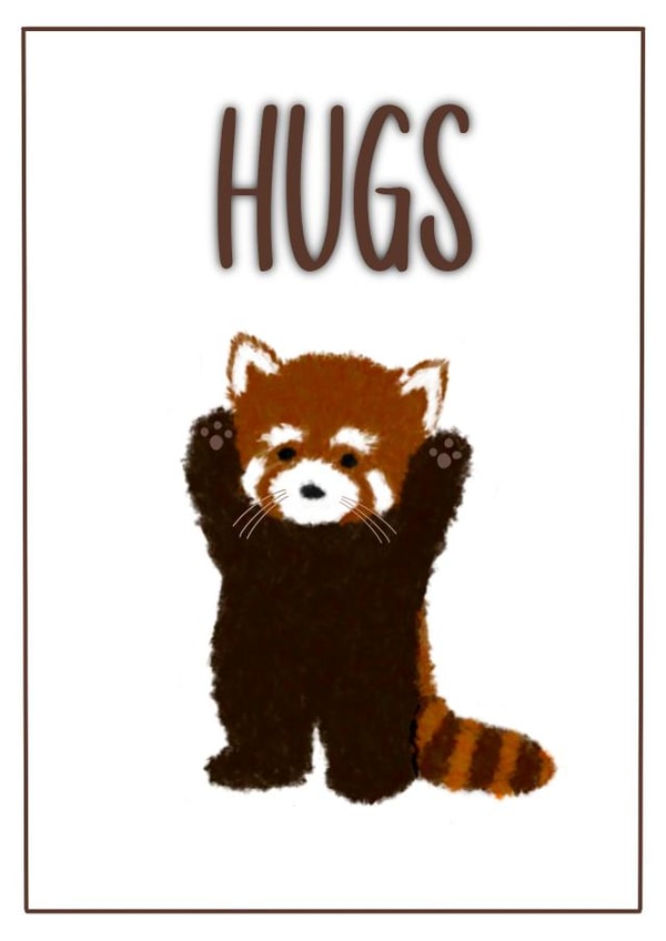 Hugs created by Pippins post cards