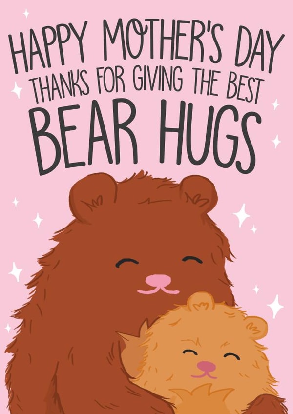 The best bear hugger created by Wild Card