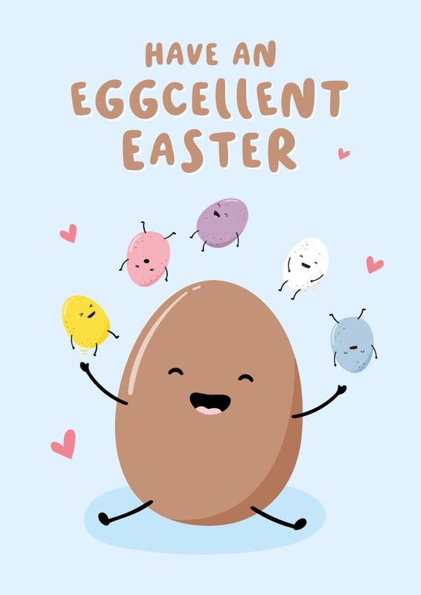 Eggcellent Easter Card created by Macie Dot Doodles