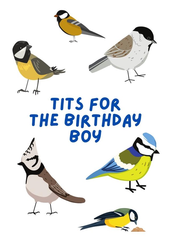T*ts for the Birthday boy created by Ink Icons 