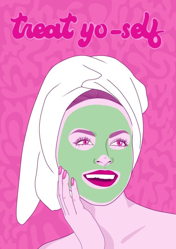 treat yo-self created by livoodle