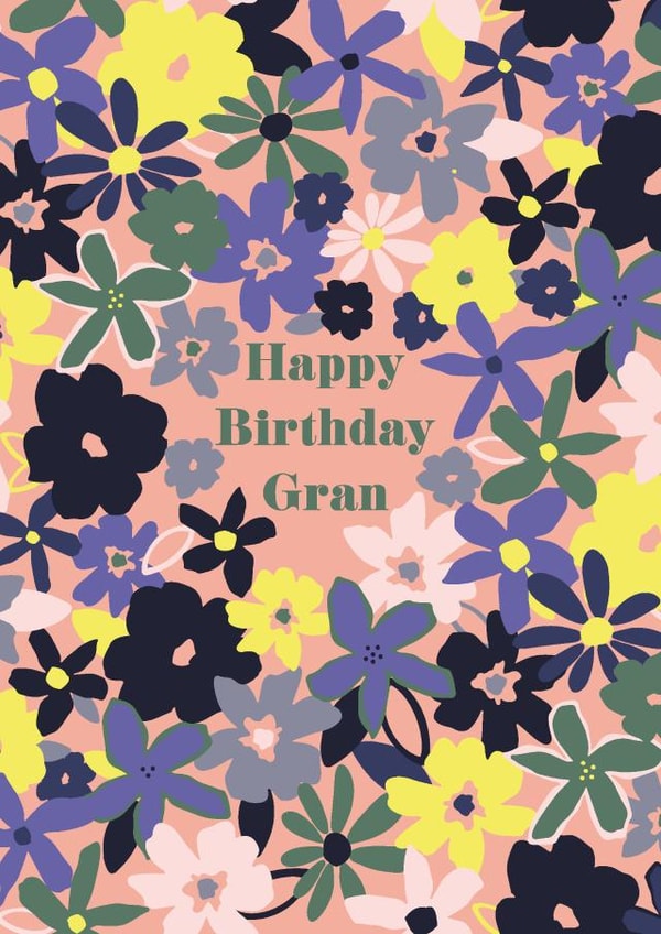 Happy Birthday Gran created by Sazerelli Designs