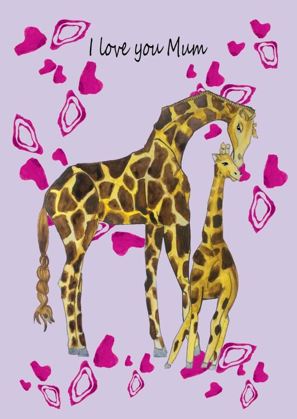 I love you Mum 1000 created by Kittyandkub