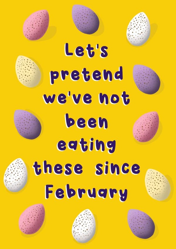 Eating Mini Eggs created by Red Koala