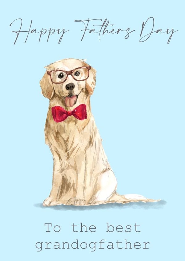 Happy Fathers Day, Grandogfather Card created by 25Seven