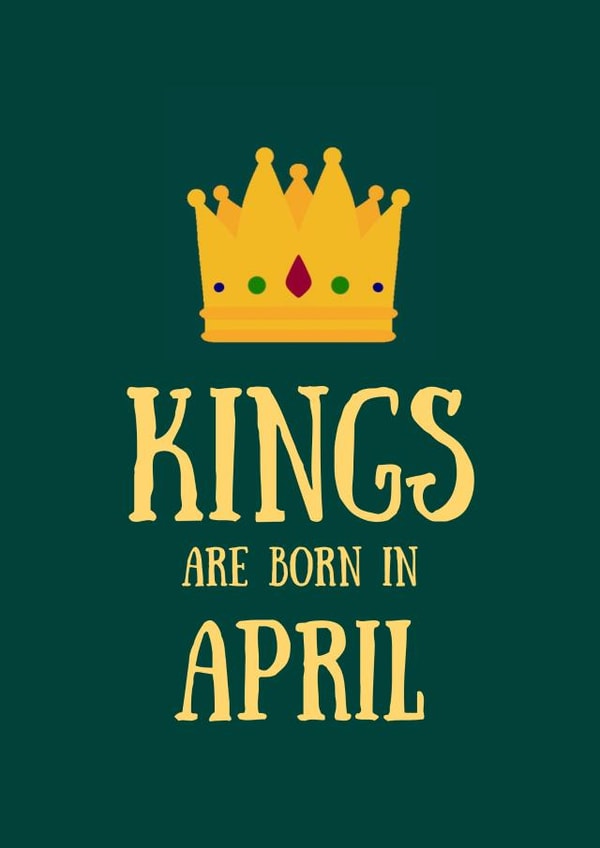 April King Birthday Card created by SJdesigns