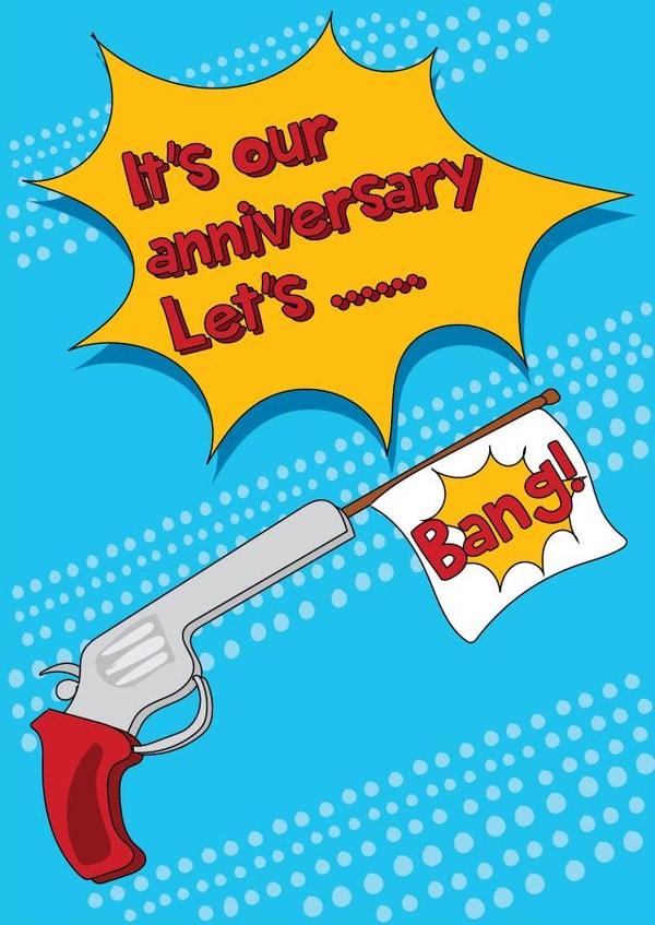 Anniversary Let's Bang Card created by @Laura Lonsdale Designs