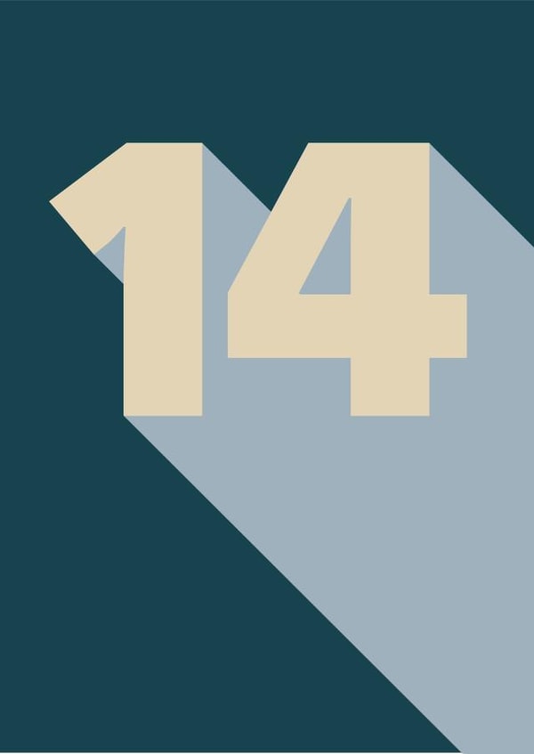 14th Birthday Card for Cool Teenagers created by Amy Munro