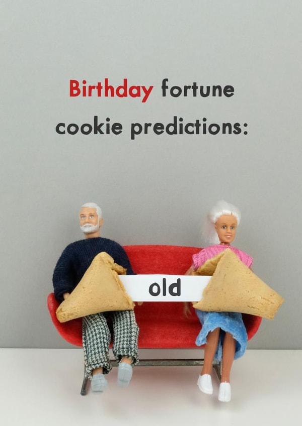 Birthday Fortune Cookie created by Bold & Bright Cards