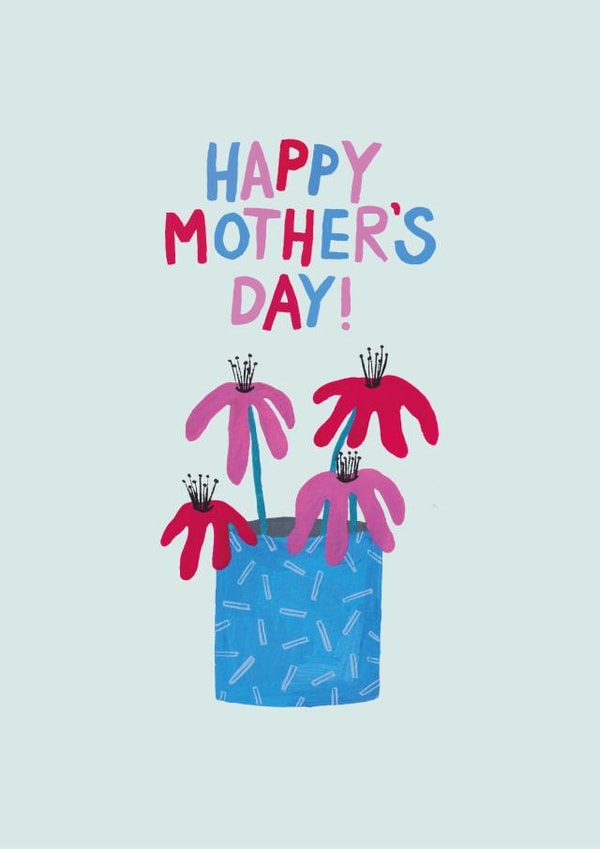 Pastel Mother's Day Card created by The Blue Castle Co