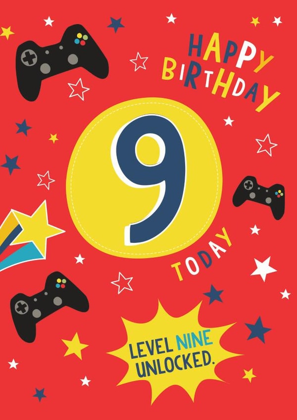 Level 9 Card created by The Boy and the Bear