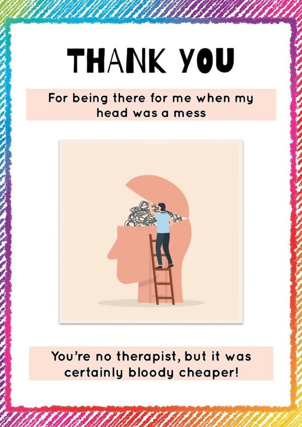 Thank You For Being There created by Creative Creator