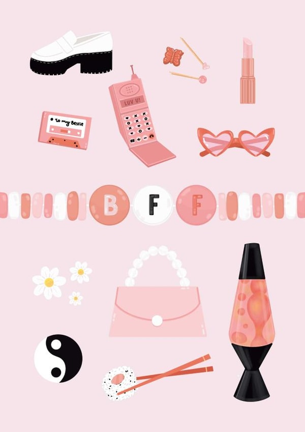 Bestie Card created by Ally, With Love