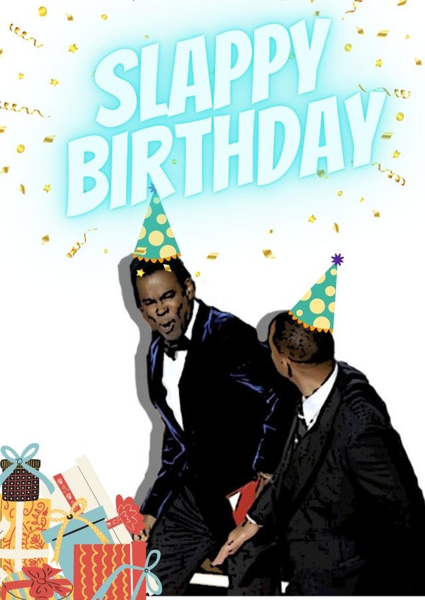 Happy Birthday Will Smith card created by Turner and Bray