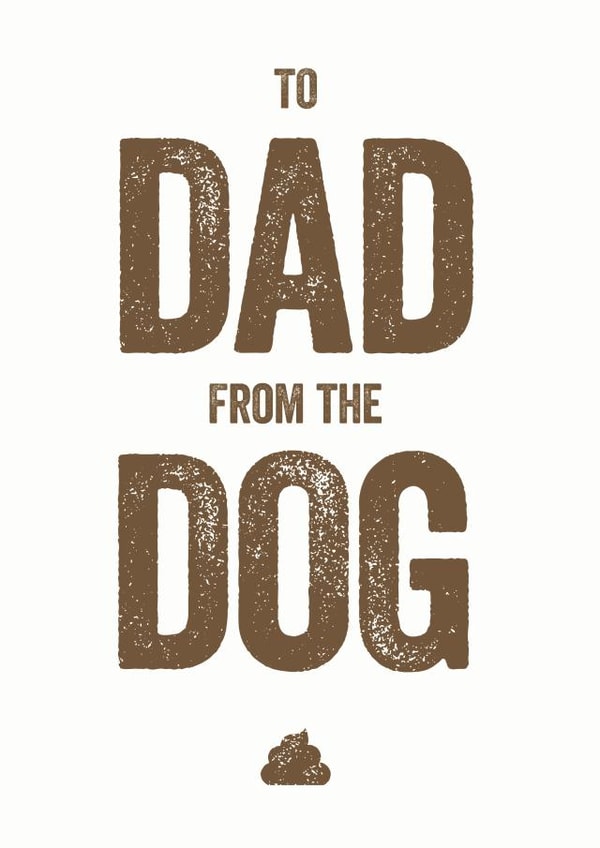 The Dog Loves Dad Too! created by Cards Ink