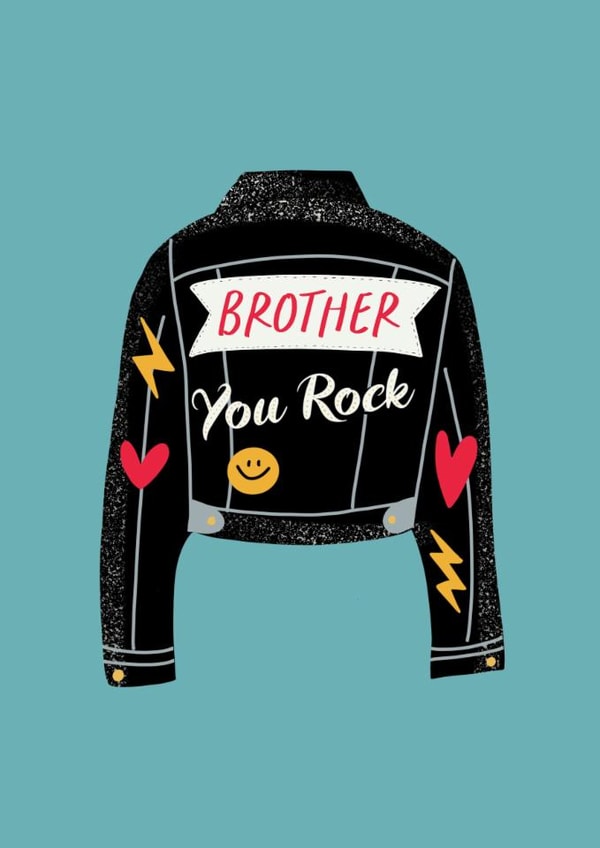 Brother you rock created by Curious Day