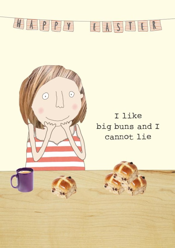 Buns Easter card created by Rosie Made A Thing