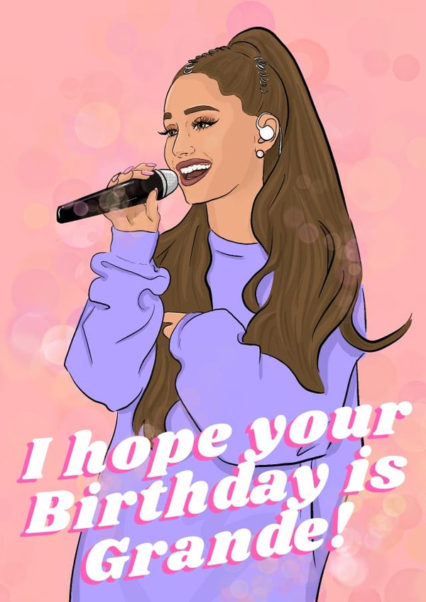 Ariana Grande Birthday created by The Queer Store