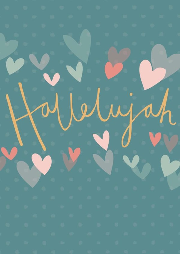 Hallelujah Faith Card created by Dottypink Designs