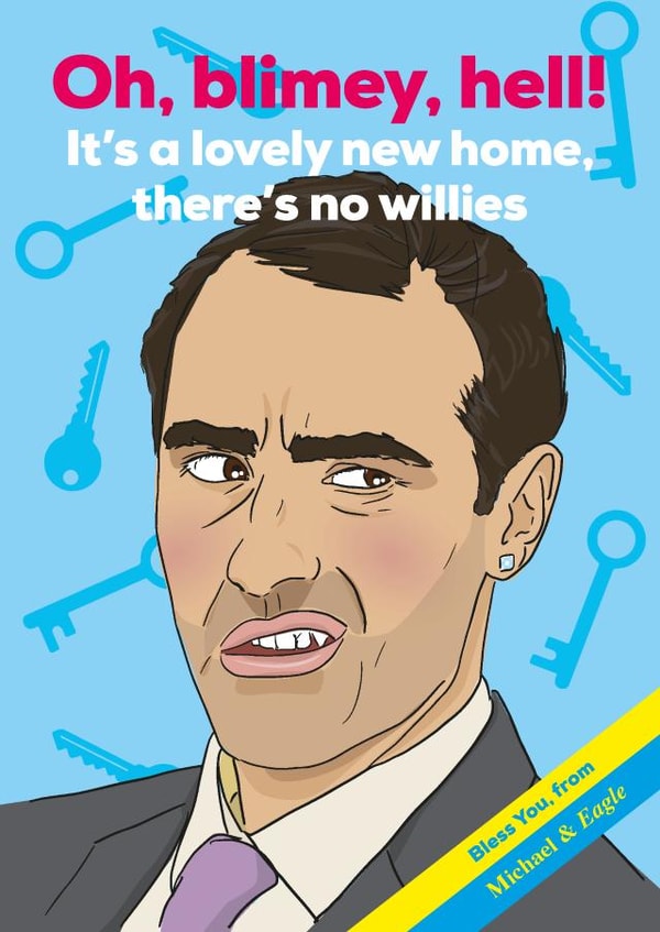 oh, blimey, hell! - Stath lets Flats new home card created by Rulu