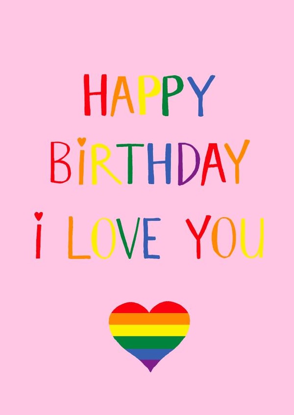 Gay birthday card created by Naughty Nice