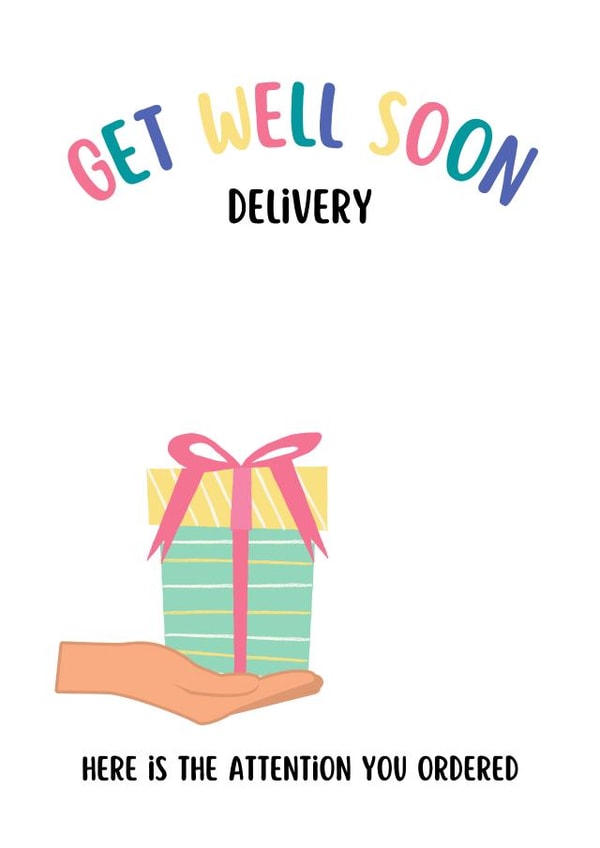 Get well soon created by Fiona Wade