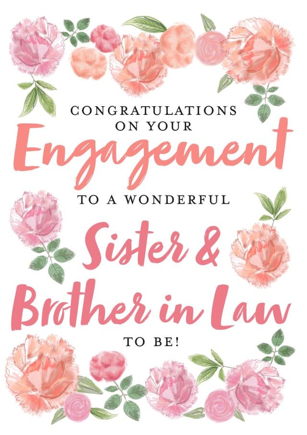 Engagement Sister and Brother in Law created by Juniper and Rose Studio