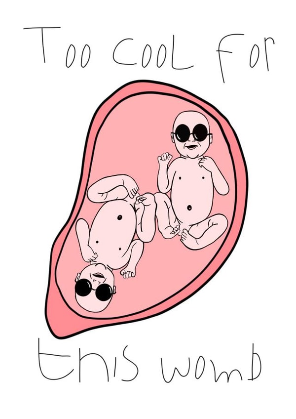 Baby Shower Card - Twins! created by BMCeeDesigns