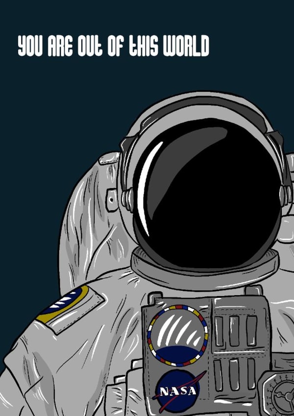 You Are Out Of This World created by Natalie Blackshaw