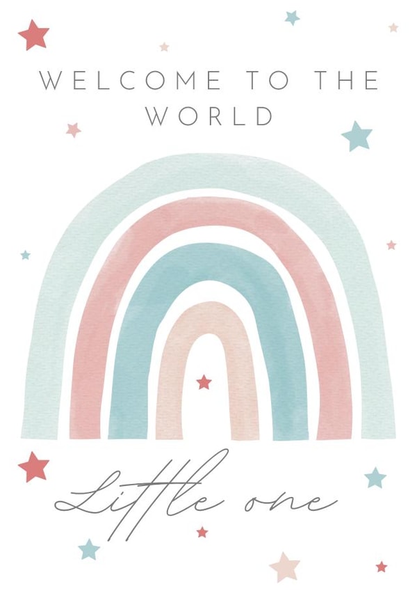 Lovely New Baby card created by Cally T
