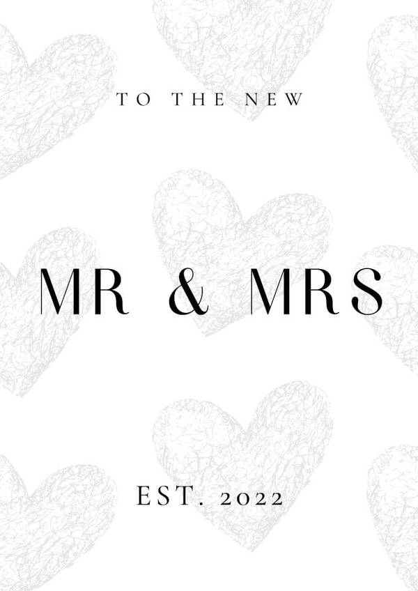 Classic congratulations wedding card created by Cally T