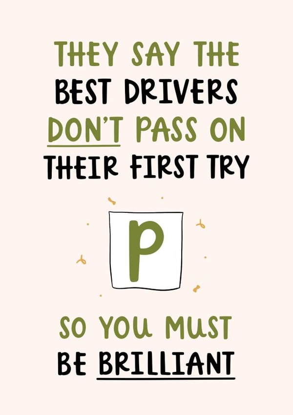 Best Drivers Congratulations Card created by Abbie Imagine