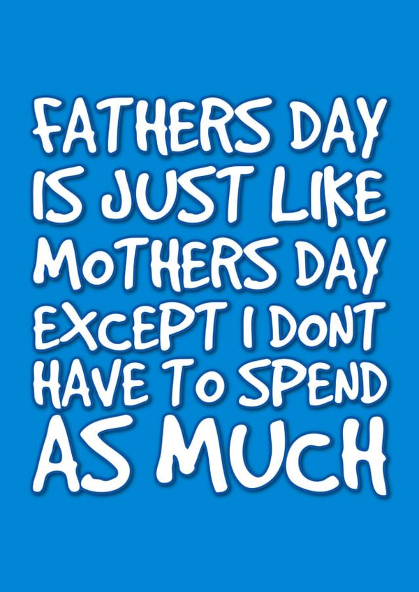 Funny but true cards for dad - fathers day created by @EmilySwallow