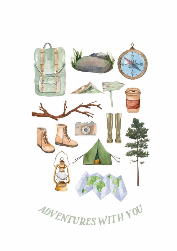 Adventures with you  created by Sunday Wellies
