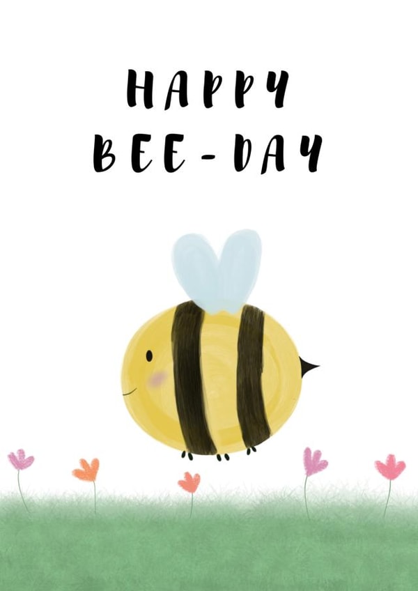 Happy Bee-Day created by Morgan Evans
