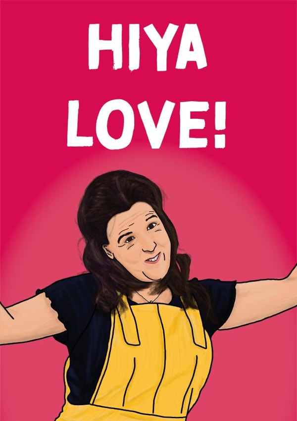 Hiya Love Rosie Jones Anniversary Card created by Cards from Designers