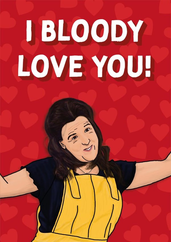 Rosie Jones I Love You card created by Cards from Designers