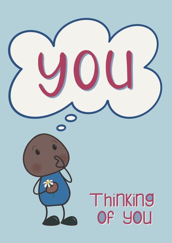 Thinking Of You Sympathy Card 1000 created by Presents Felt