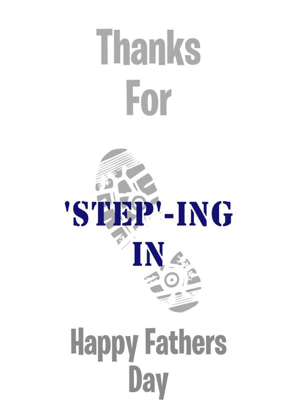 Step Dad Father's Day Card created by QuaintlyKate