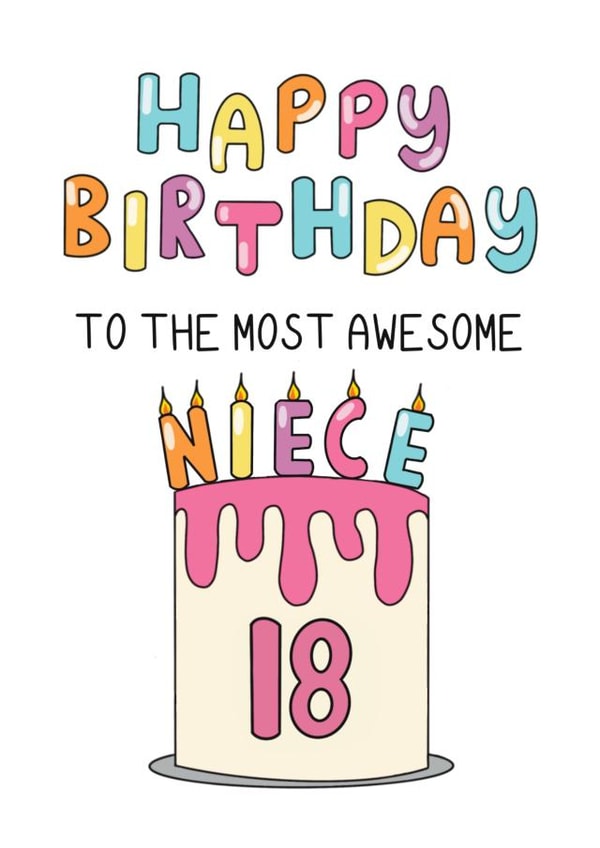 Happy 18th birthday niece! created by Schnauzer Scribbles