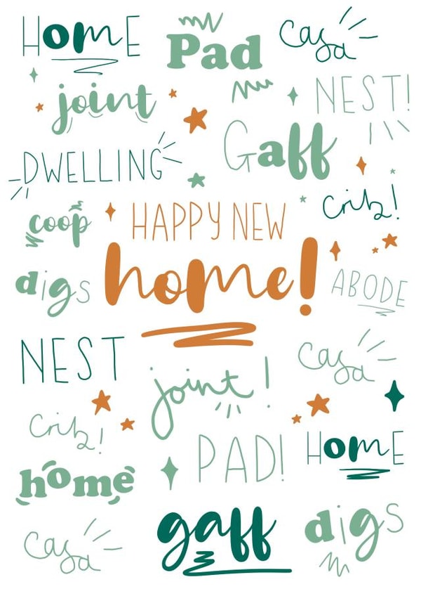 New Home or Moving house card! created by Studio Gee