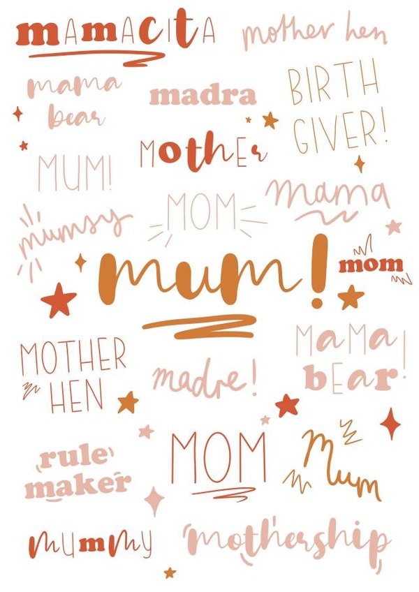 Happy Mother’s Day, Mum’s birthday card created by Studio Gee