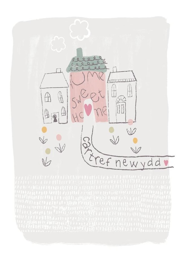 CERDYN CARTREF NEWYDD  created by Designs_by_flo