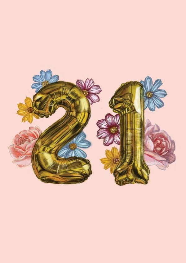 21st Birthday created by Sunshine Willow Bear