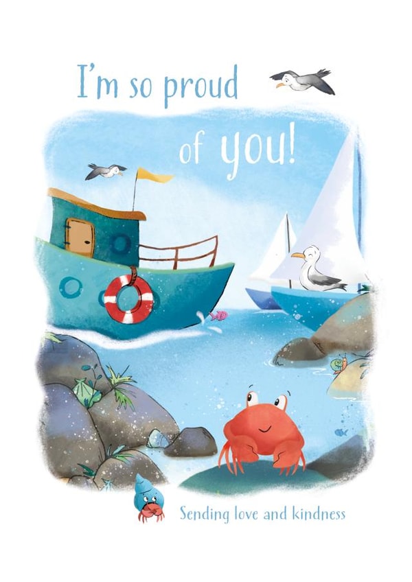I'm so proud of you! created by Crabbit Chops!