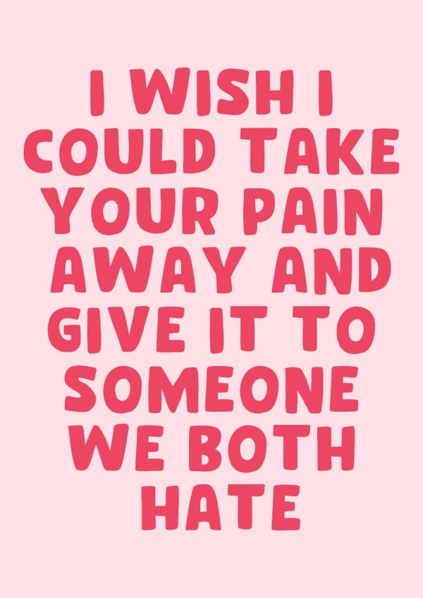 Sympathy card created by Pink + Pip