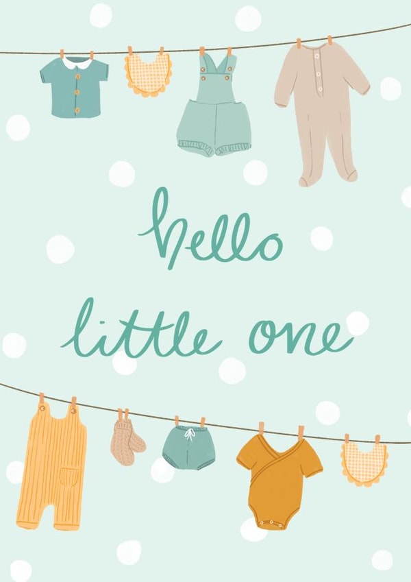 Hello Little One, Blue Edition created by Frankie Norman