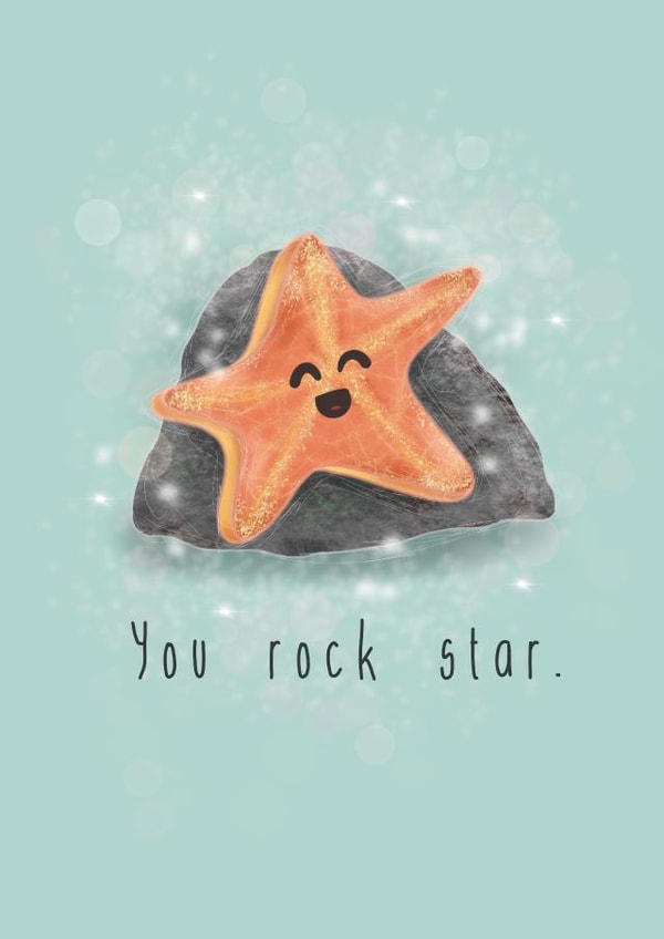 You rock star. created by Punderstanding Life