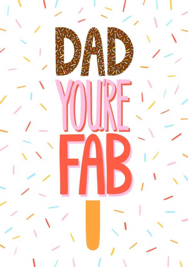 Dad You're Fab created by Ellie Richards